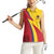 Custom Colombia 2024 Football Women Sleeveless Polo Shirt Go Champions Los Cafeteros LT05 - Wonder Print Shop