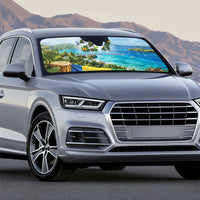 Saint Vincent And The Grenadines Auto Sun Shade October 27 Independence Day