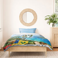 Saint Vincent And The Grenadines Bedding Set October 27 Independence Day