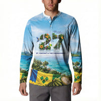 Saint Vincent And The Grenadines Button Sweatshirt October 27 Independence Day
