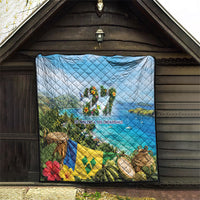 Saint Vincent And The Grenadines Quilt October 27 Independence Day