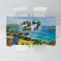 Saint Vincent And The Grenadines Tablecloth October 27 Independence Day