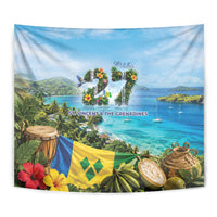 Saint Vincent And The Grenadines Tapestry October 27 Independence Day