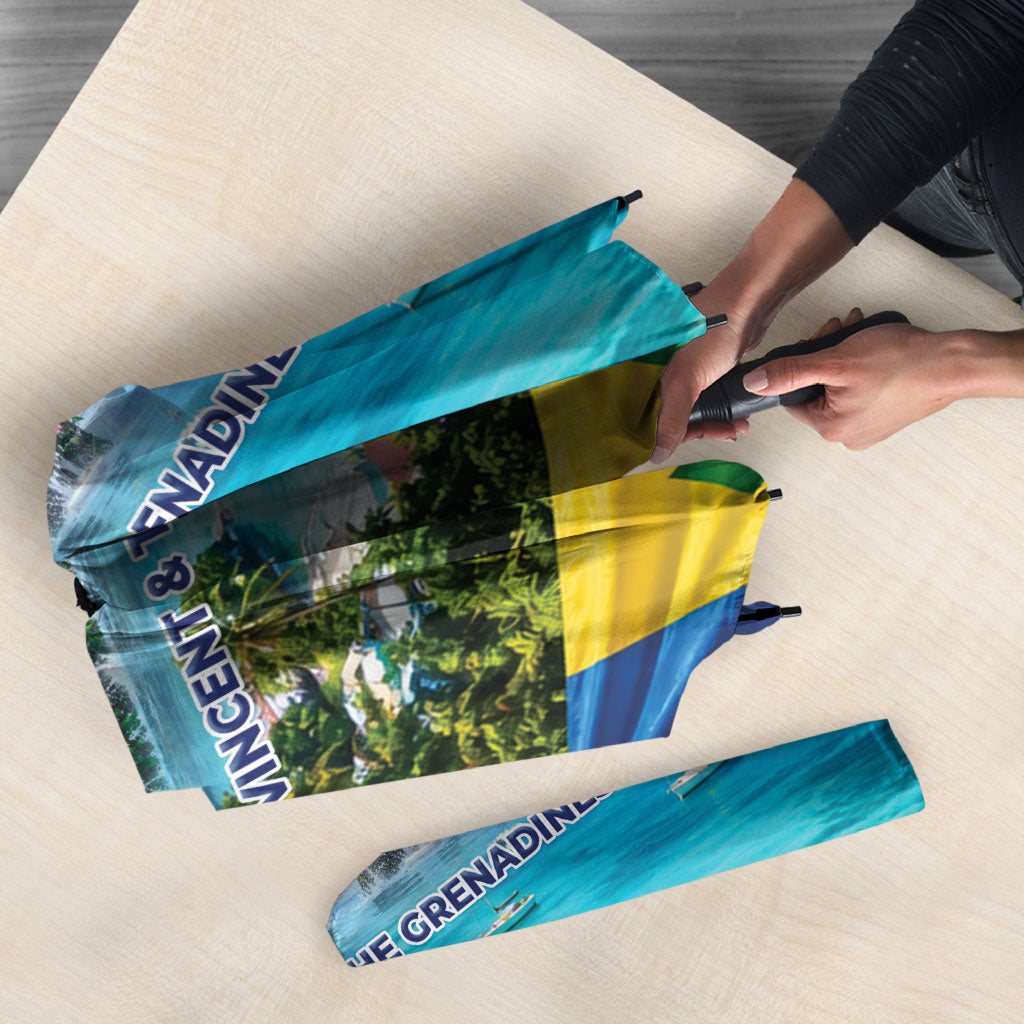 Saint Vincent And The Grenadines Umbrella October 27 Independence Day