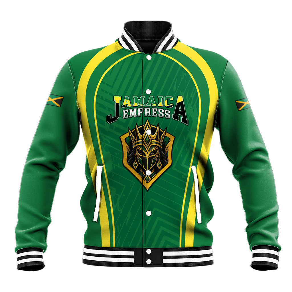 Custom 2026 Jamaica Cricket Queens Baseball Jacket Sporty Style