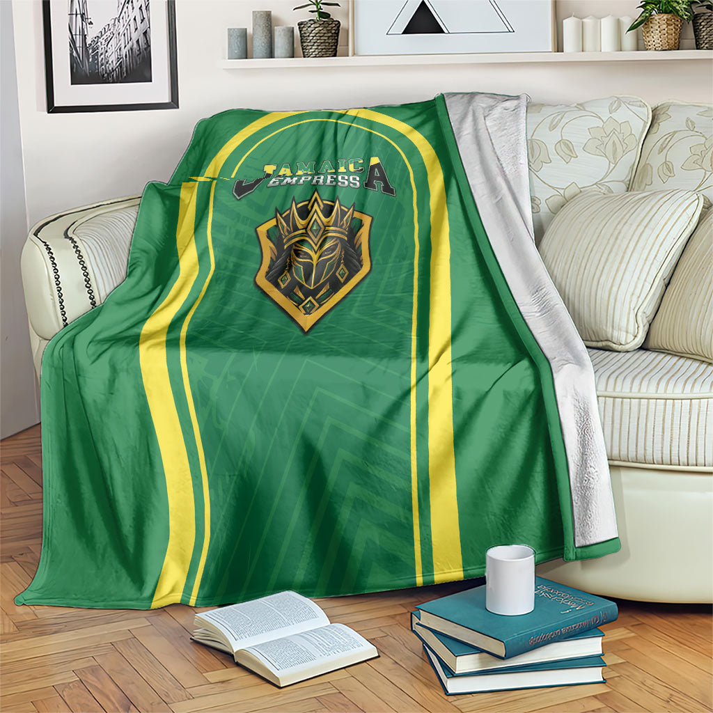 2026 Jamaica Cricket Queens Blanket Sporty Style