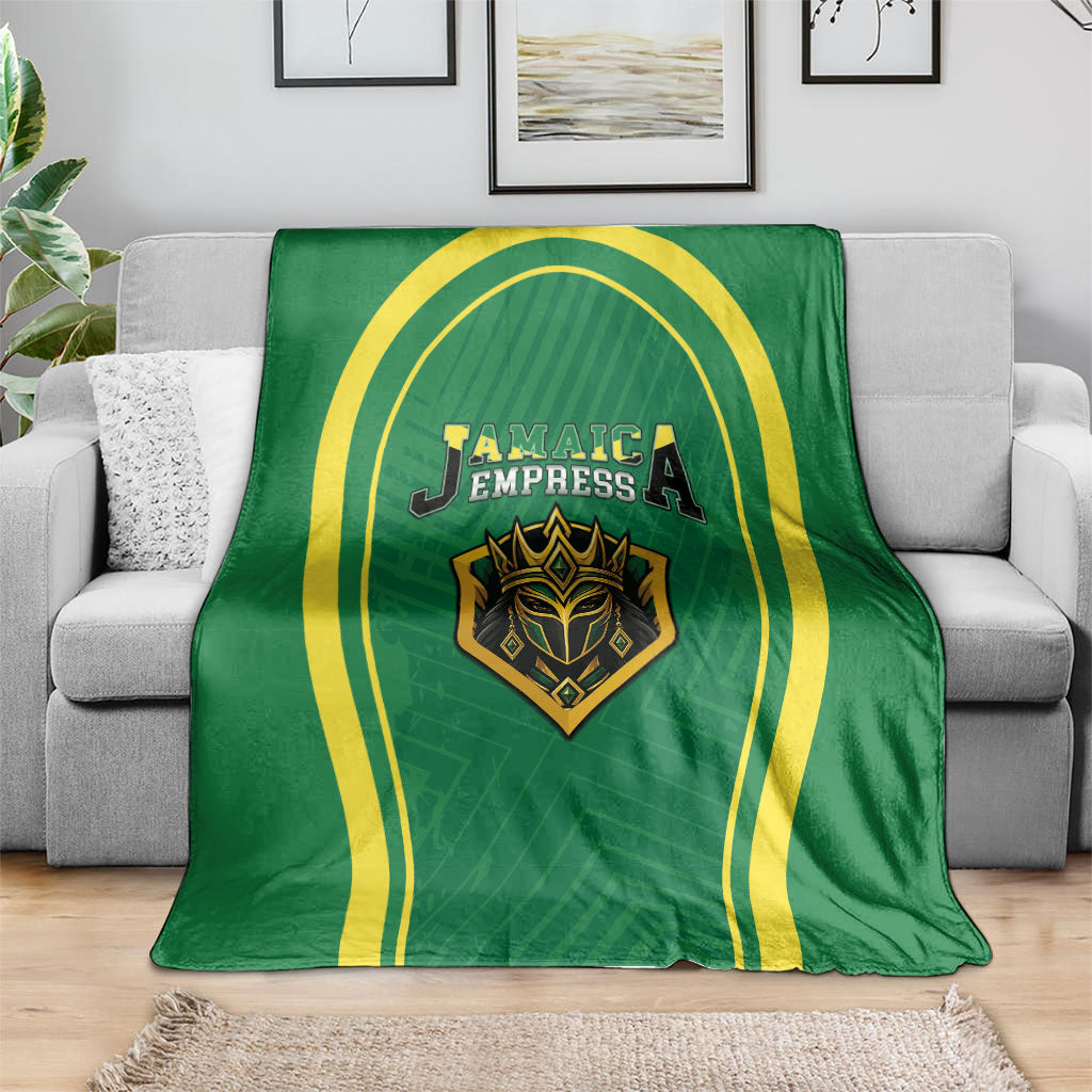 2026 Jamaica Cricket Queens Blanket Sporty Style
