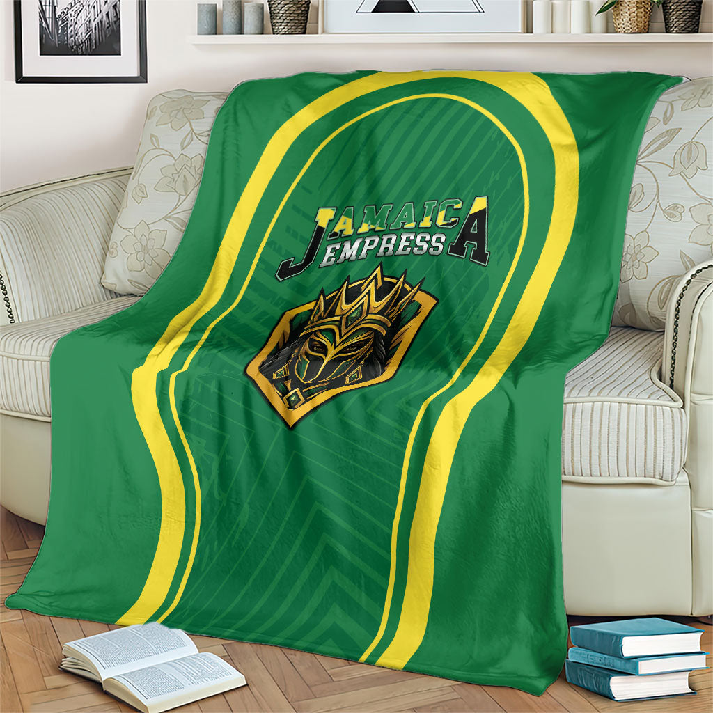 2026 Jamaica Cricket Queens Blanket Sporty Style