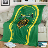 2026 Jamaica Cricket Queens Blanket Sporty Style