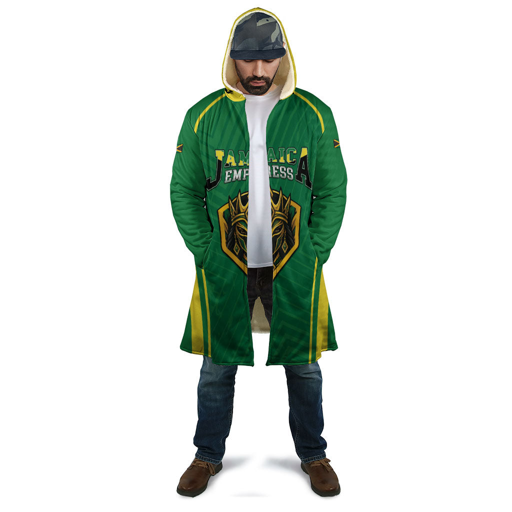 Custom 2026 Jamaica Cricket Queens Cloak Sporty Style