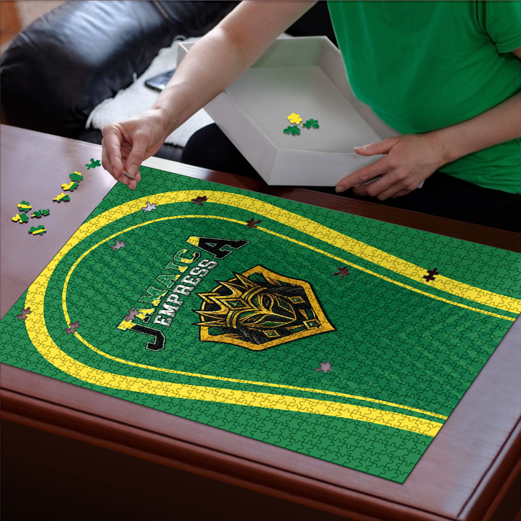 2026 Jamaica Cricket Queens Puzzle Sporty Style