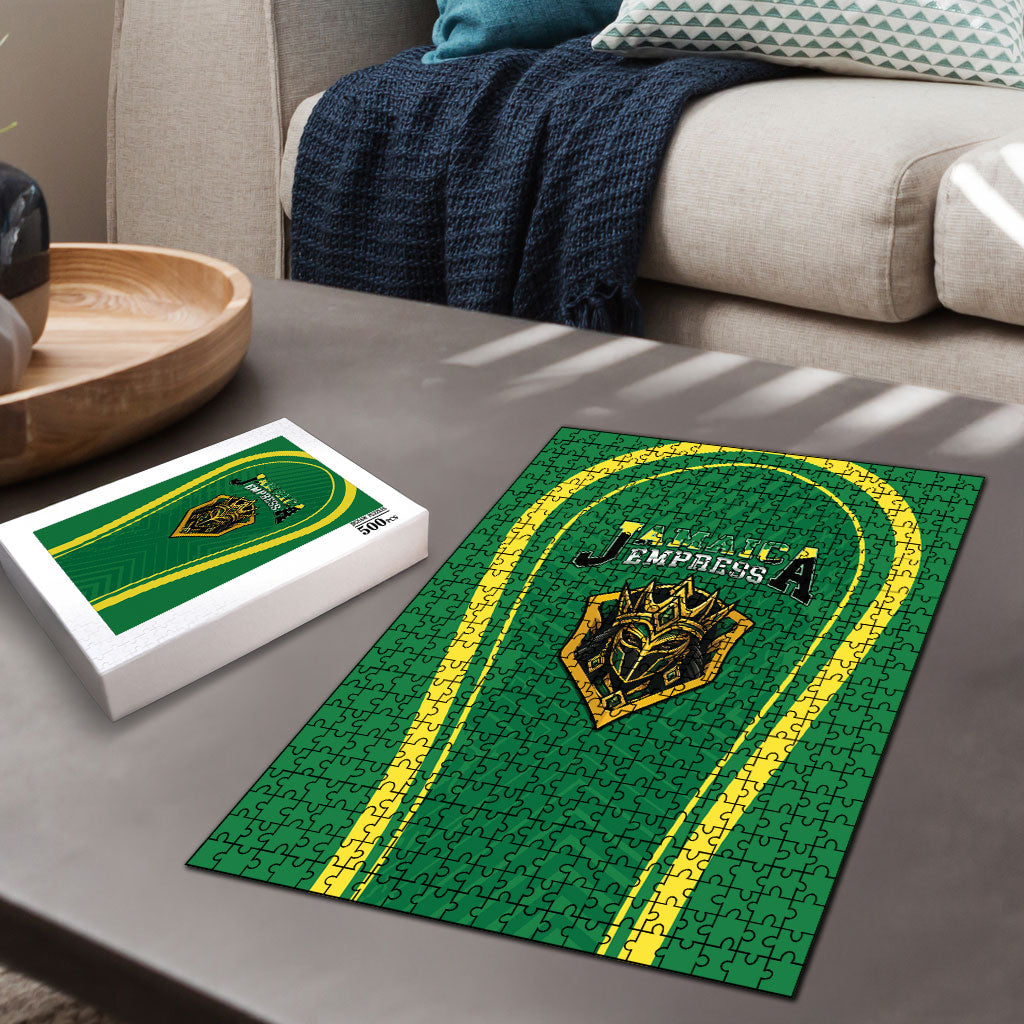 2026 Jamaica Cricket Queens Puzzle Sporty Style