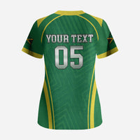 Custom 2026 Jamaica Cricket Queens Scrub Top Sporty Style