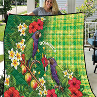 Dominica Independence Day Quilt Sisserou Parrot Madras Pattern