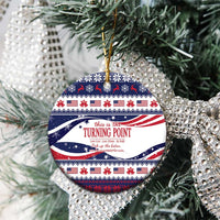 This is The Turning Point Ceramic Ornament Patriotic American - Wonder Print Shop