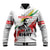 Martin Luther King Baseball Jacket Honoring The Legacy White Version LT05 - Wonder Print Shop