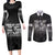 Martin Luther King MLK Couples Matching Long Sleeve Bodycon Dress and Long Sleeve Button Shirt I Have A Dream LT05 - Wonder Print Shop