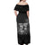 Martin Luther King MLK Off Shoulder Maxi Dress I Have A Dream LT05 - Wonder Print Shop