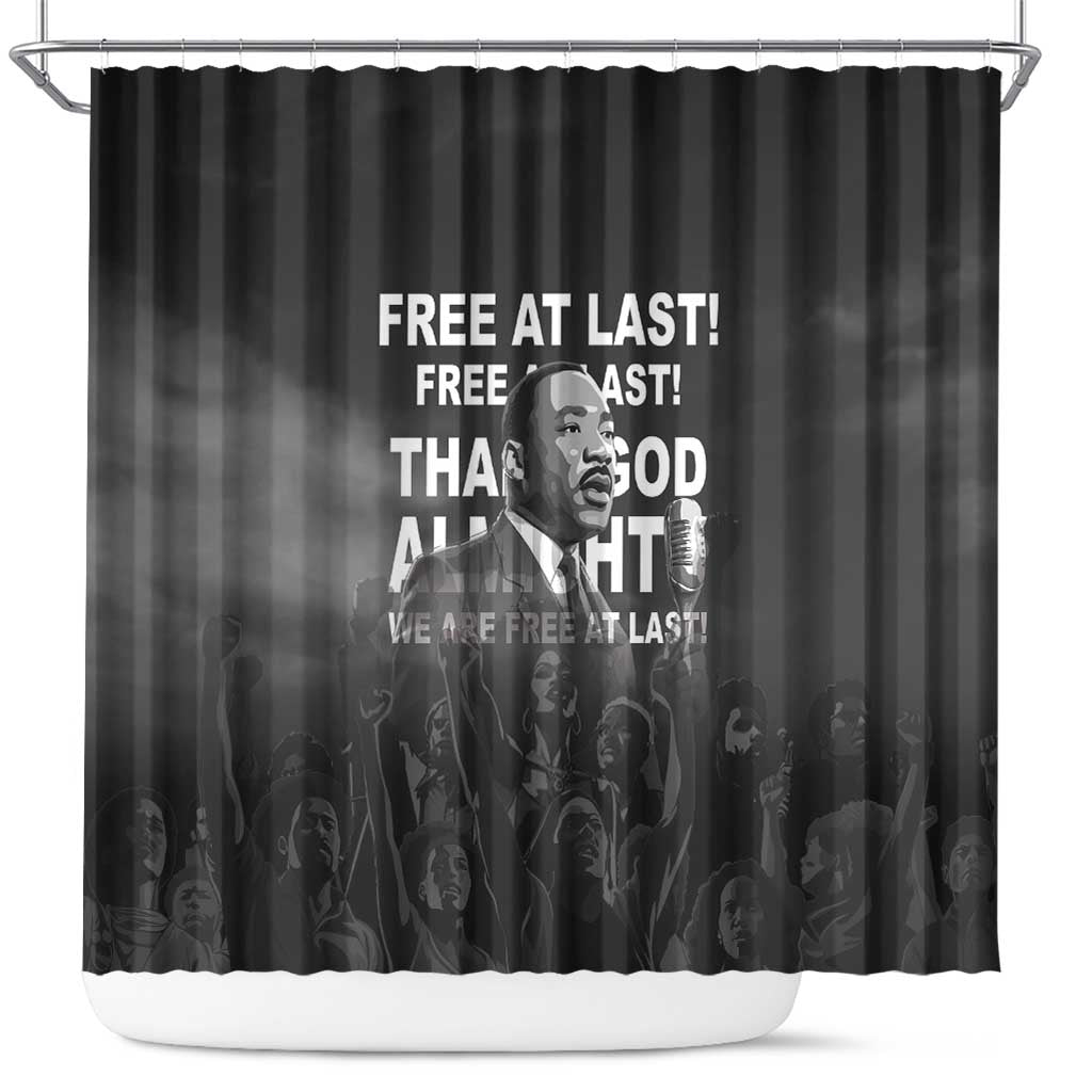 Martin Luther King MLK Shower Curtain I Have A Dream