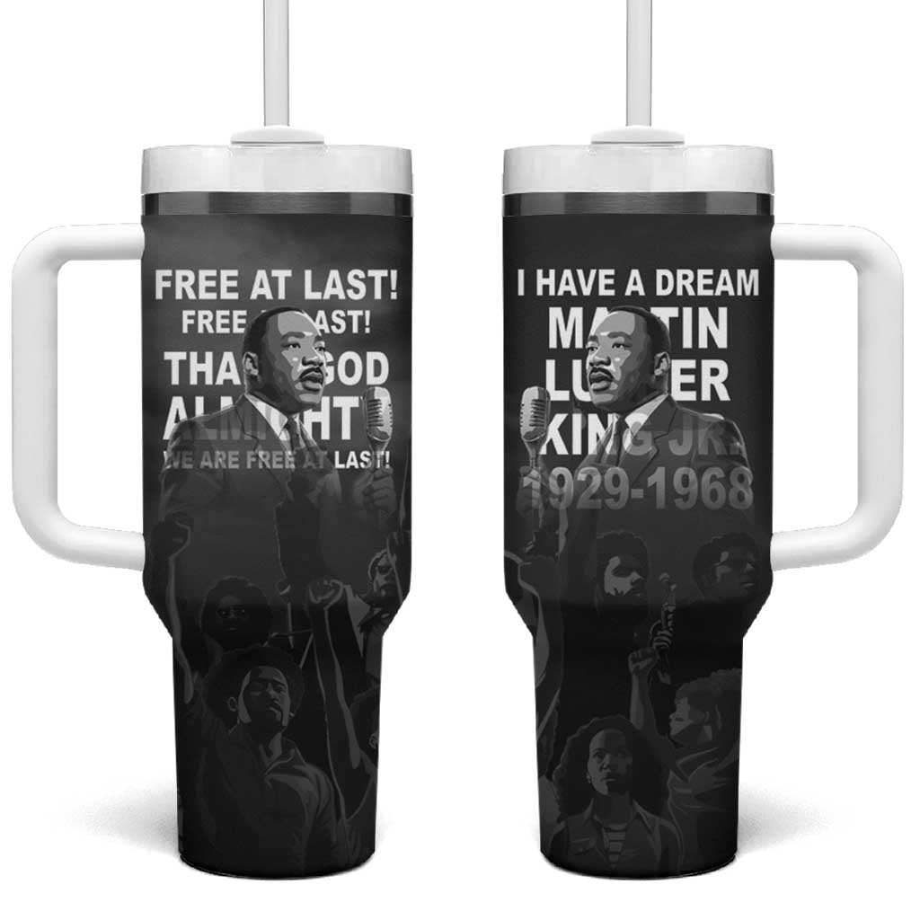 MLK I Have A Dream Tumbler With Handle LT05 - Wonder Print Shop