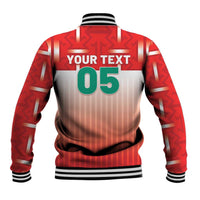 Custom Morocco Football Baseball Jacket 1994 Retro Red Version - Wonder Print Shop