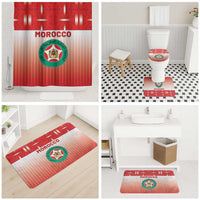 Morocco Football Bathroom Set 1994 Retro Red Version - Wonder Print Shop
