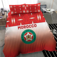 Morocco Football Bedding Set 1994 Retro Red Version - Wonder Print Shop