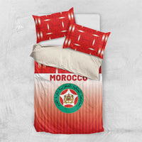 Morocco Football Bedding Set 1994 Retro Red Version - Wonder Print Shop