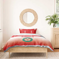 Morocco Football Bedding Set 1994 Retro Red Version - Wonder Print Shop