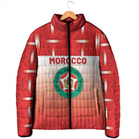 Custom Morocco Football Padded Jacket 1994 Retro Red Version - Wonder Print Shop