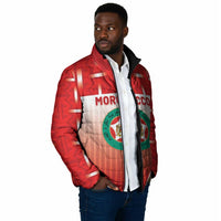 Custom Morocco Football Padded Jacket 1994 Retro Red Version - Wonder Print Shop