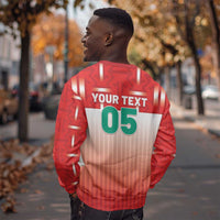 Custom Morocco Football Sweatshirt 1994 Retro Red Version - Wonder Print Shop