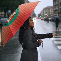 Morocco Football Umbrella 1994 Retro Red Version - Wonder Print Shop