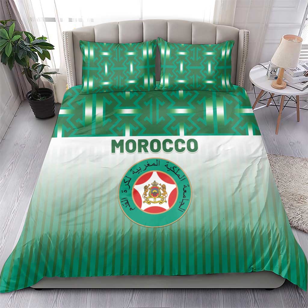 Morocco Football Bedding Set 1994 Retro Green Version - Wonder Print Shop