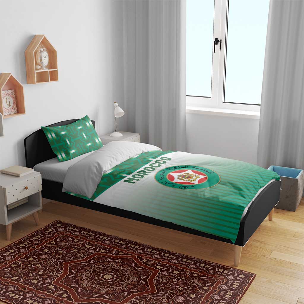 Morocco Football Bedding Set 1994 Retro Green Version - Wonder Print Shop
