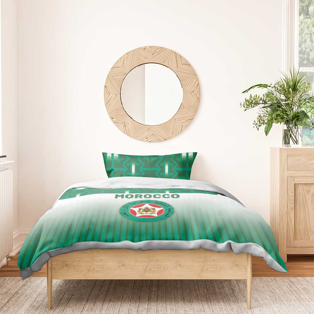 Morocco Football Bedding Set 1994 Retro Green Version - Wonder Print Shop