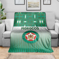 Morocco Football Blanket 1994 Retro Green Version - Wonder Print Shop