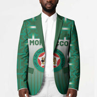 Custom Morocco Football Blazer 1994 Retro Green Version - Wonder Print Shop