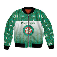Custom Morocco Football Bomber Jacket 1994 Retro Green Version - Wonder Print Shop
