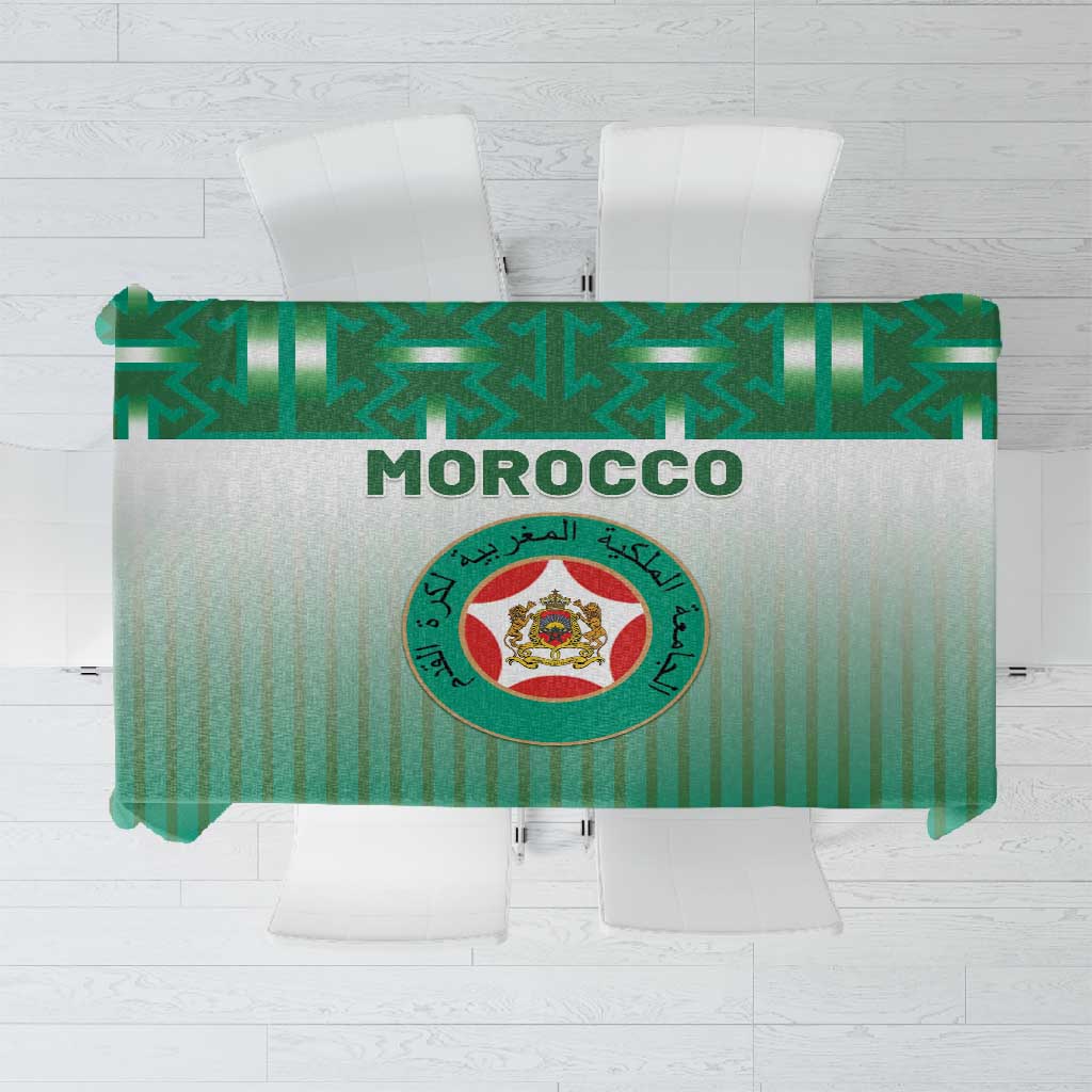 Morocco Football Tablecloth 1994 Retro Green Version - Wonder Print Shop