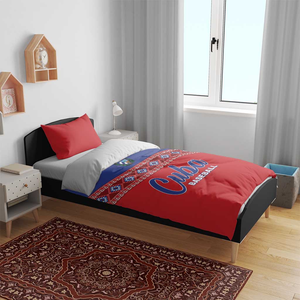 Cuba Baseball Bedding Set Special Version