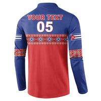Custom Cuba Baseball Button Sweatshirt Special Version