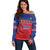 Custom Cuba Baseball Off Shoulder Sweater Special Version