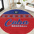 Cuba Baseball Round Carpet Special Version