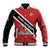 Personalized Trinidad and Tobago Baseball Jacket Coat Of Arms Flag Style