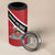 Personalized Trinidad and Tobago 4 in 1 Can Cooler Tumbler Coat Of Arms Flag Style