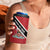 Personalized Trinidad and Tobago 4 in 1 Can Cooler Tumbler Coat Of Arms Flag Style