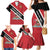 Personalized Trinidad and Tobago Family Matching Mermaid Dress and Hawaiian Shirt Coat Of Arms Flag Style