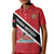 Personalized Trinidad and Tobago Kid Polo Shirt Coat Of Arms Flag Style