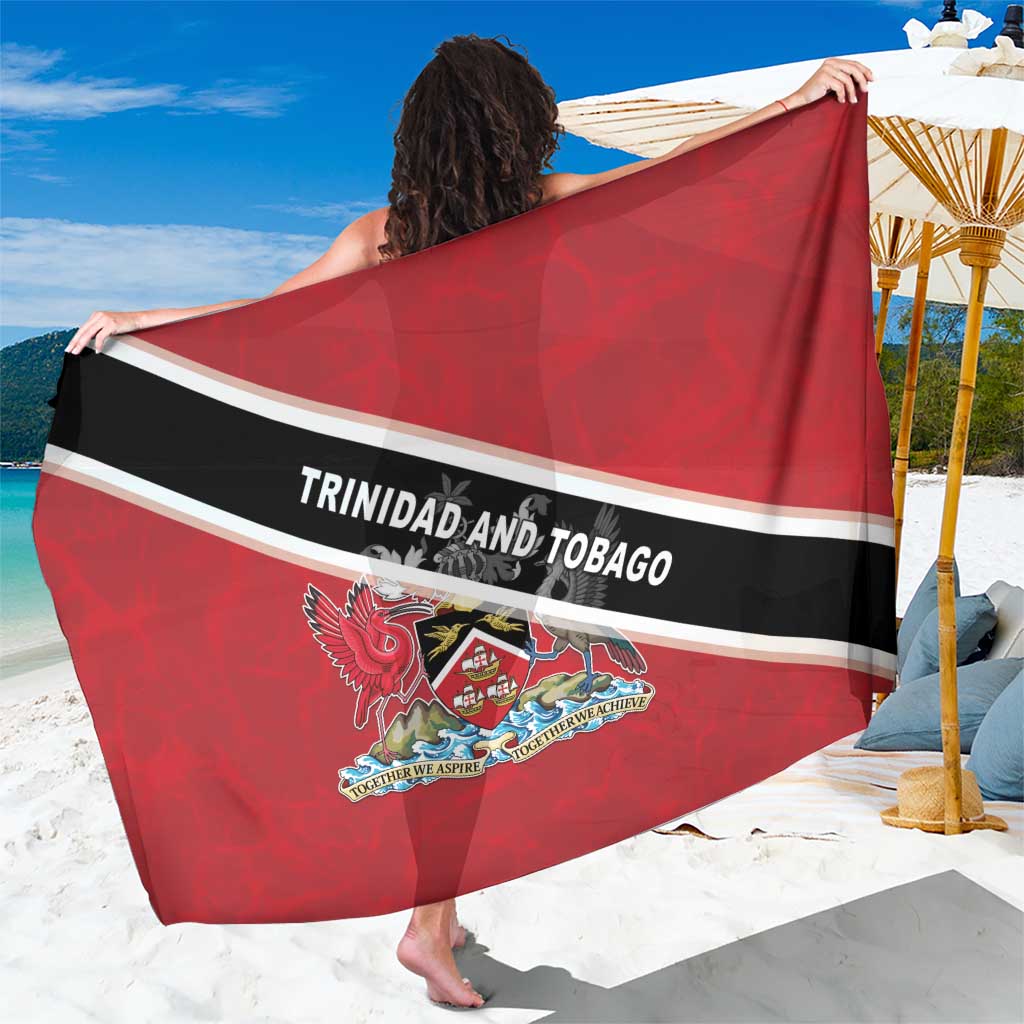 Trinidad and Tobago Sarong Coat Of Arms Flag Style